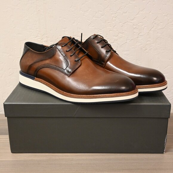 Penny Lane Fleet Leather Derby Shoes - Picture 4 of 5